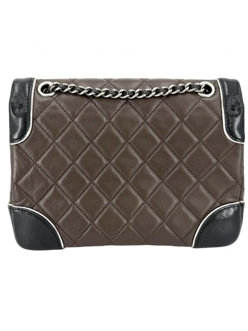 Chanel Shoulder Bag Quilted Paris Salzburg Collection Tyrolean Double Chain